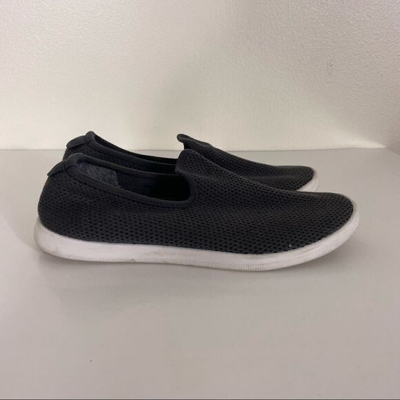 Allbirds Grey Wool Perforated Slip On Shoes - Picture 1 of 9